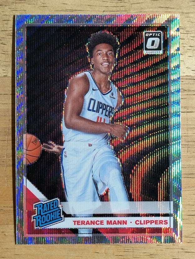 2019-20 Donruss Optic Fanatics Box Set #165 Terance Mann RR