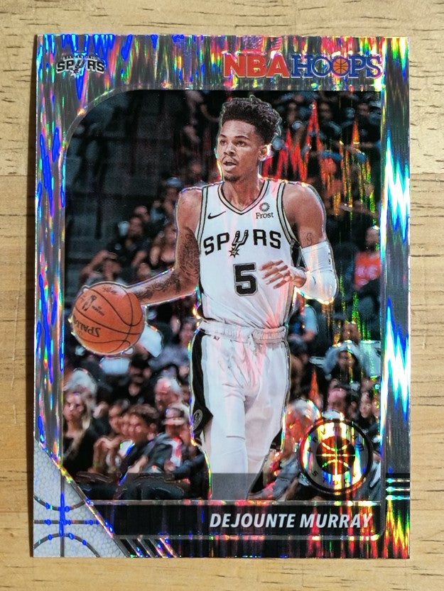 2019-20 Hoops Premium Stock Prizms Flash #174 Dejounte Murray