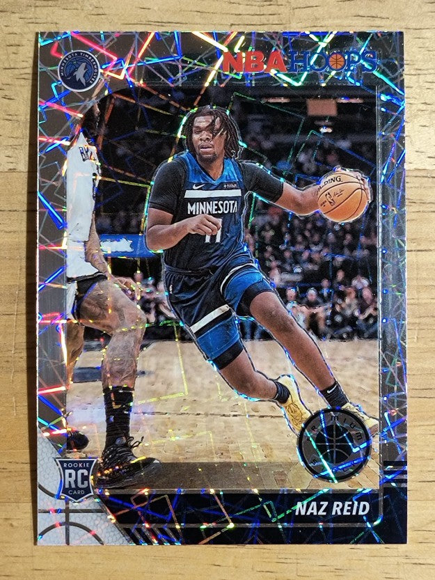 2019-20 Hoops Premium Stock Prizms Silver Laser #253 Naz Reid