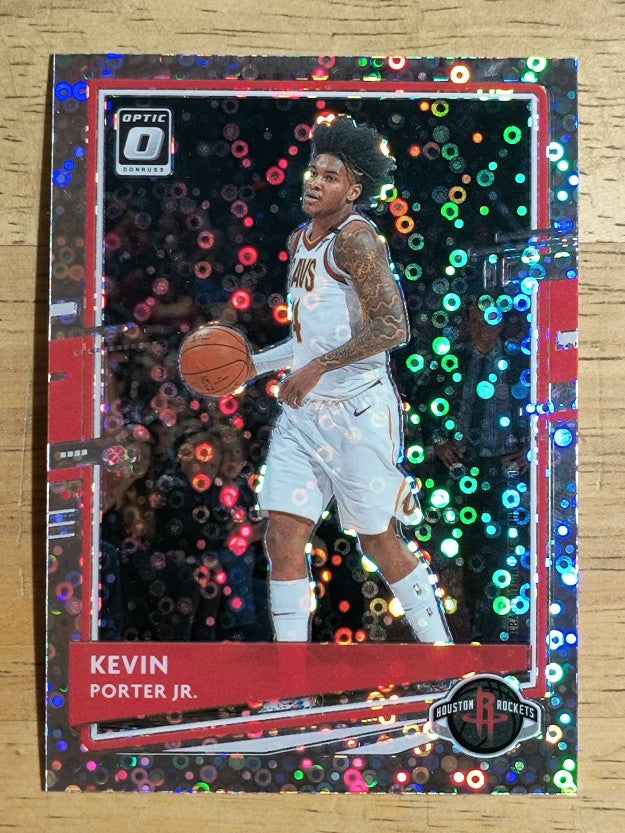 2020-21 Donruss Optic Fast Break Holo #115 Kevin Porter Jr.