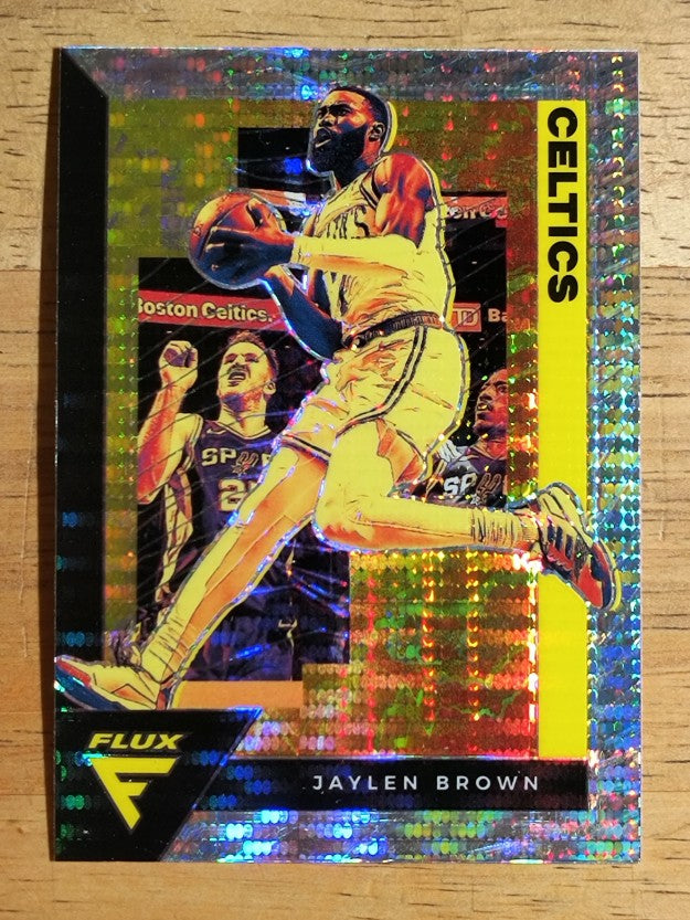 2020-21 Panini Flux Factory Pulsar #8 Jaylen Brown