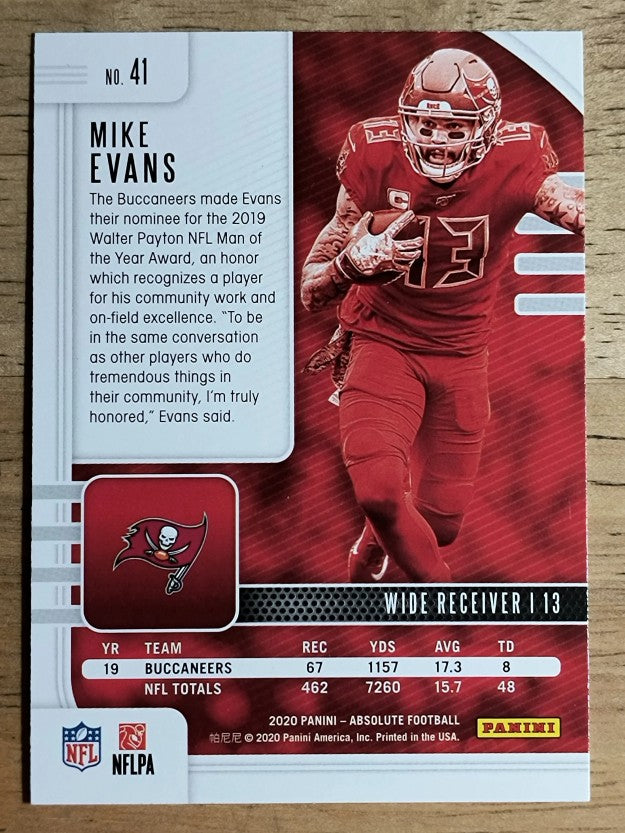 2020 Absolute Retail #41 Mike Evans