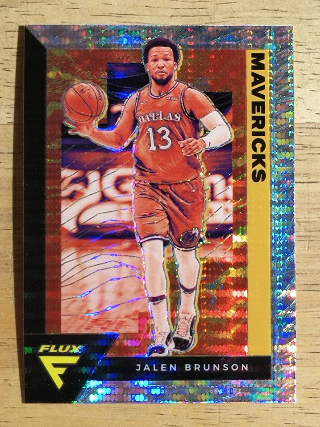 2020-21 Panini Flux Factory Pulsar #39 Jalen Brunson