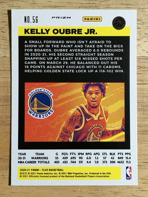 2020-21 Panini Flux Factory Pulsar #56 Kelly Oubre Jr.