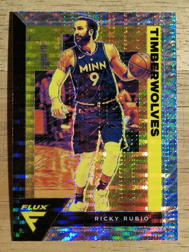 2020-21 Panini Flux Factory Pulsar #106 Ricky Rubio