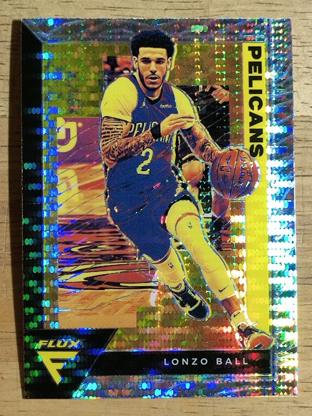 2020-21 Panini Flux Factory Pulsar #111 Lonzo Ball