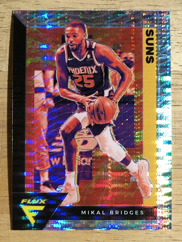 2020-21 Panini Flux Factory Pulsar #142 Mikal Bridges