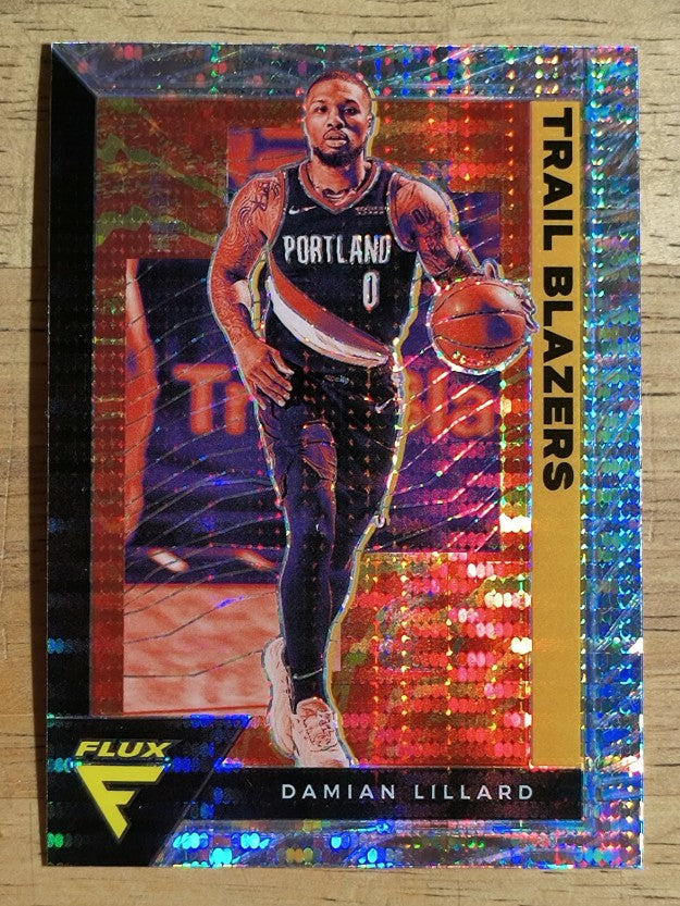 2020-21 Panini Flux Factory Pulsar #146 Damian Lillard