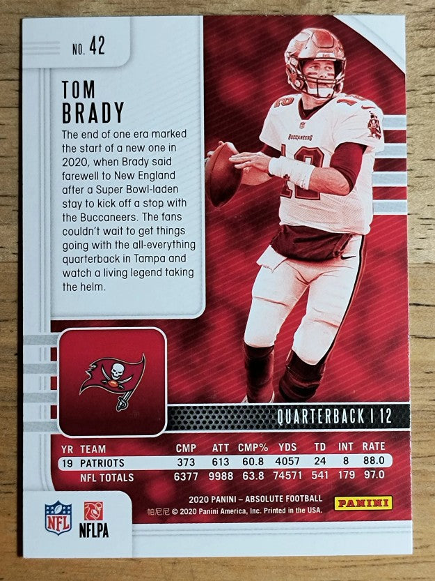 2020 Absolute Retail #42 Tom Brady