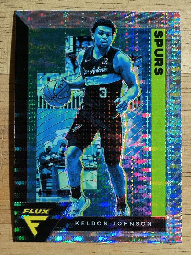 2020-21 Panini Flux Factory Pulsar #157 Keldon Johnson