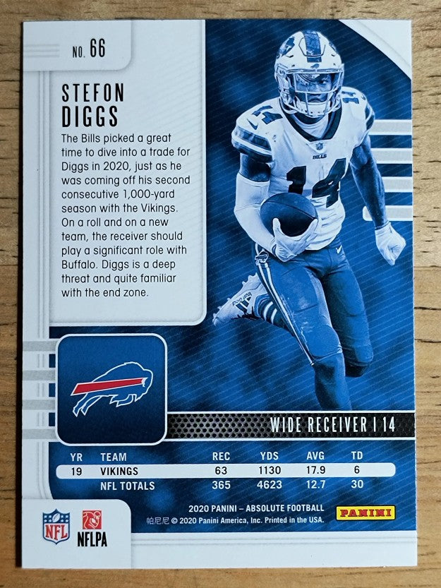 2020 Absolute Retail #66 Stefon Diggs