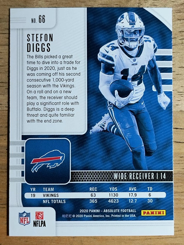 2020 Absolute Retail #66 Stefon Diggs