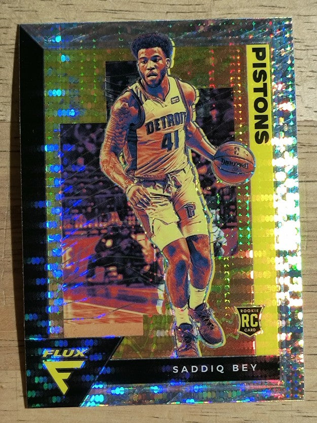 2020-21 Panini Flux Factory Pulsar #212 Saddiq Bey