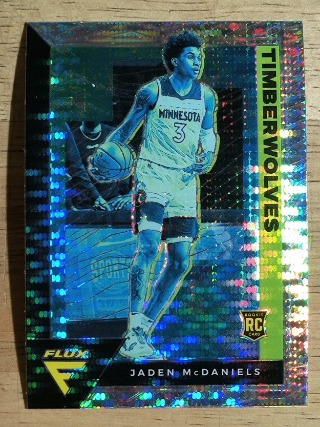 2020-21 Panini Flux Factory Pulsar #232 Jaden McDaniels