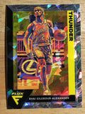 2020-21 Panini Flux Fanatics Factory Cracked Ice #121 Shai Gilgeous-Alexander