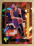 2020-21 Panini Flux Red Cracked Ice #27 Zach LaVine