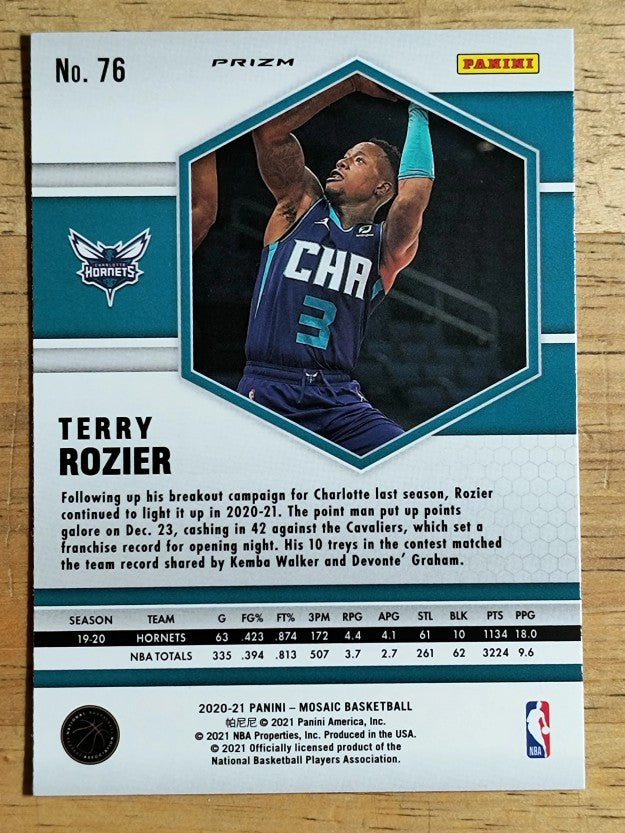 2020-21 Panini Mosaic Mosaic #76 Terry Rozier