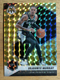 2020-21 Panini Mosaic Mosaic Reactive Yellow #46 Dejounte Murray