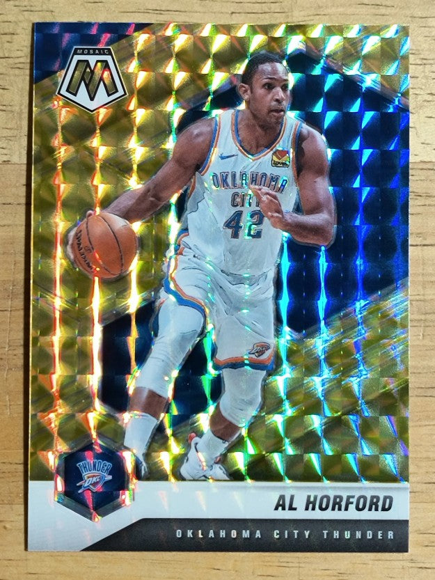 2020-21 Panini Mosaic Mosaic Reactive Yellow #191 Al Horford