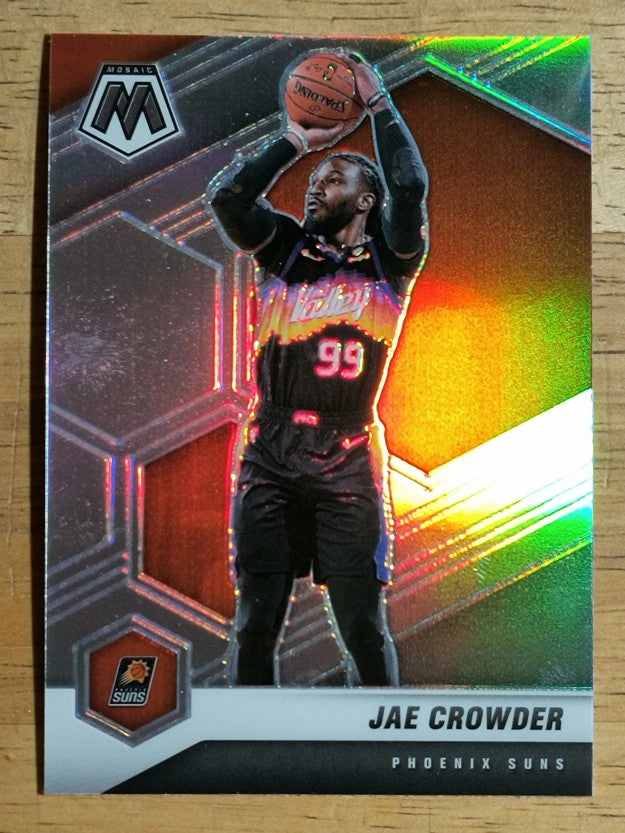 2020-21 Panini Mosaic Silver #185 Jae Crowder