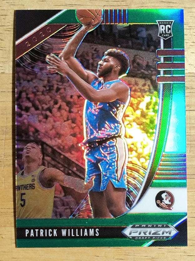 2020-21 Panini Prizm Draft Picks Prizms Green #20 Patrick Williams