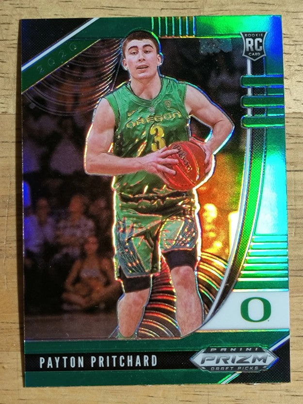 2020-21 Panini Prizm Draft Picks Prizms Green #76 Payton Pritchard