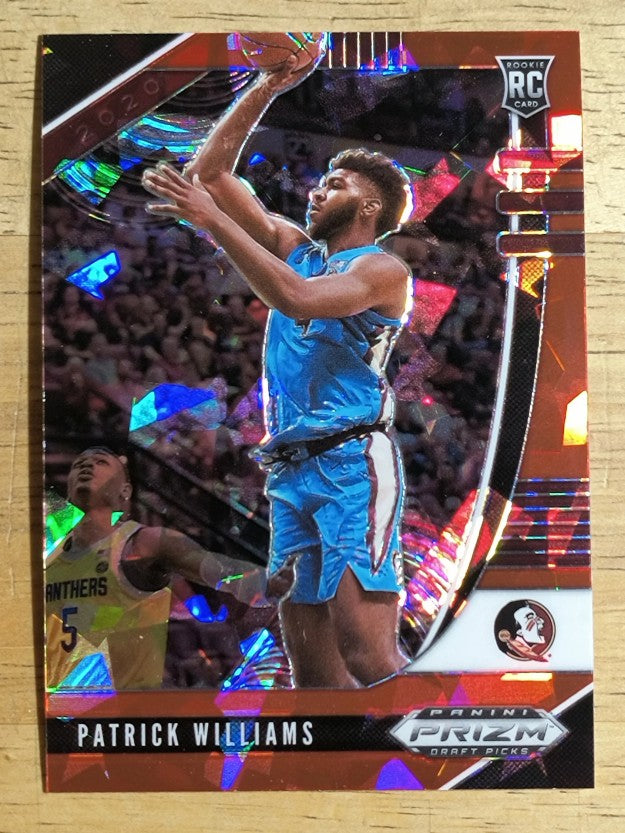 2020-21 Panini Prizm Draft Picks Prizms Red Ice #20 Patrick Williams