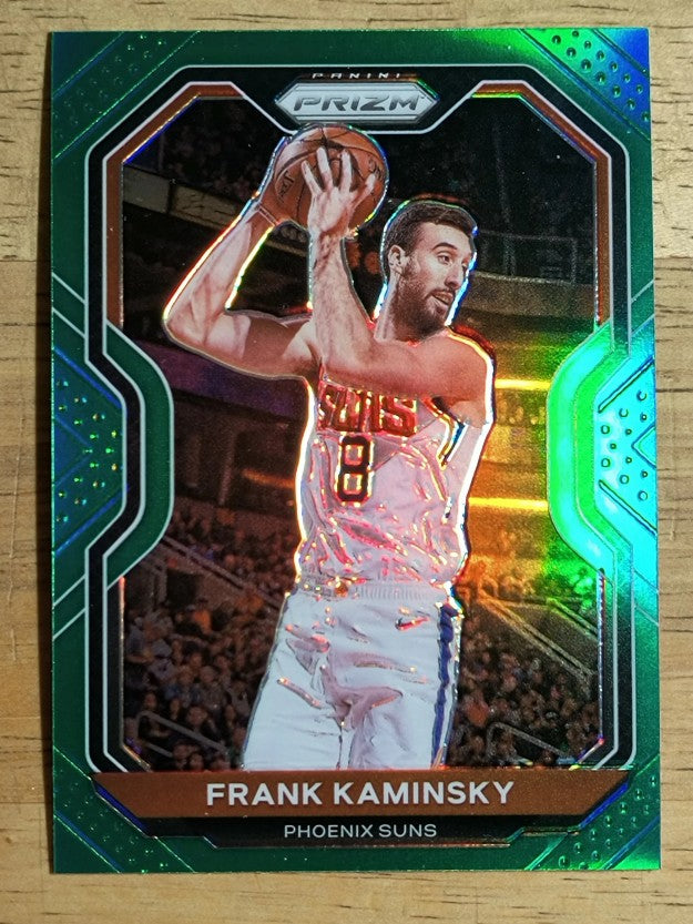 2020-21 Panini Prizm Prizms Green #59 Frank Kaminsky