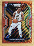 2020-21 Panini Prizm Prizms Ruby Wave #267 Udoka Azubuike