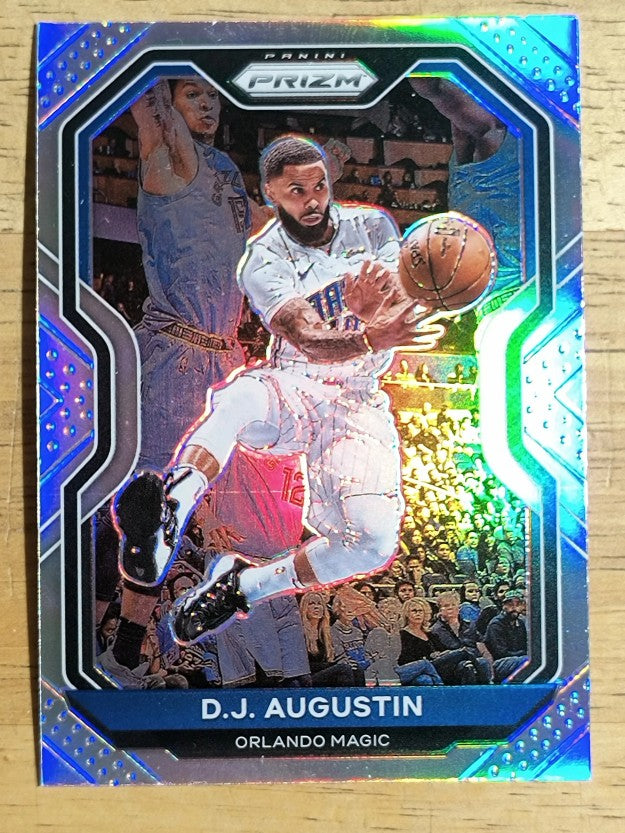 2020-21 Panini Prizm Prizms Silver #161 D.J. Augustin
