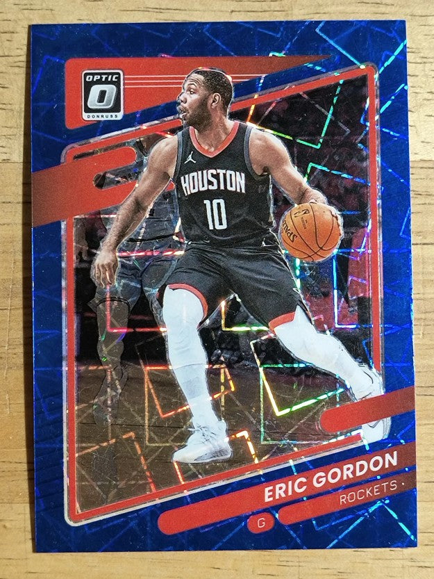 2021-22 Donruss Optic Blue Velocity #55 Eric Gordon