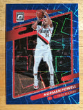 2021-22 Donruss Optic Blue Velocity #121 Norman Powell