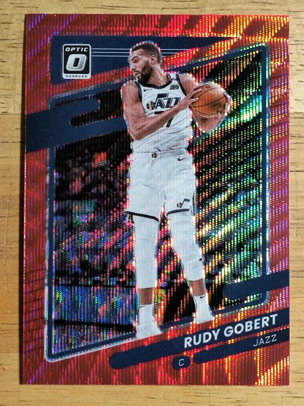 2021-22 Donruss Optic Red Wave #3 Rudy Gobert