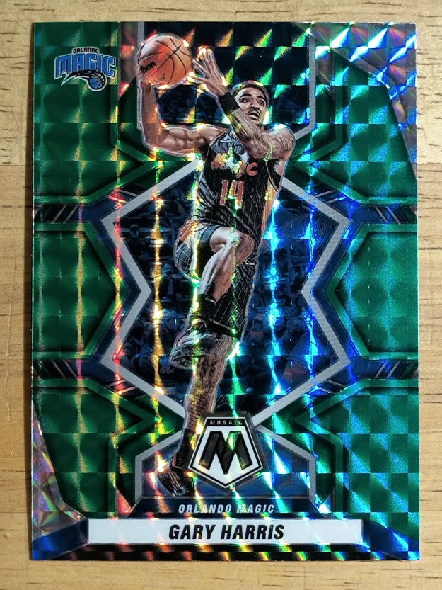 2021-22 Panini Mosaic Mosaic Green #86 Gary Harris