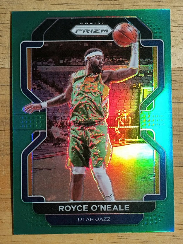 2021-22 Panini Prizm Prizms Green #50 Royce O'Neale
