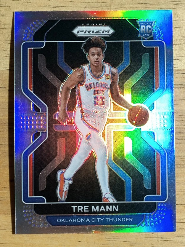 2021-22 Panini Prizm Prizms Silver #274 Tre Mann