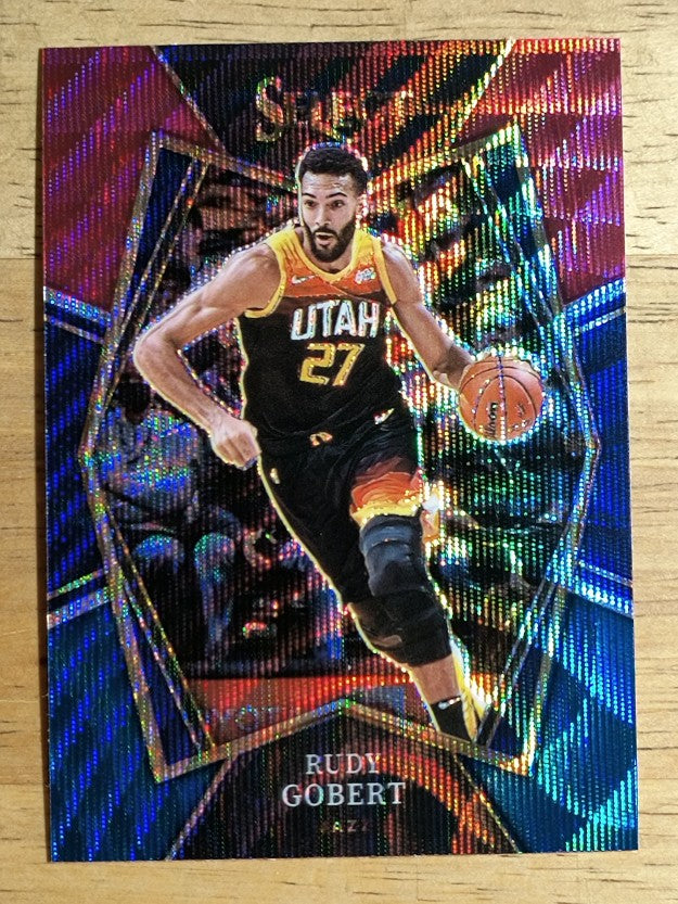 2021-22 Select Prizms Tri-Color #179 Rudy Gobert