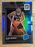 2022-23 Donruss Optic Holo #215 Blake Wesley RR