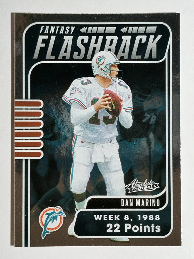2020 Absolute Fantasy Flashback #6 Dan Marino
