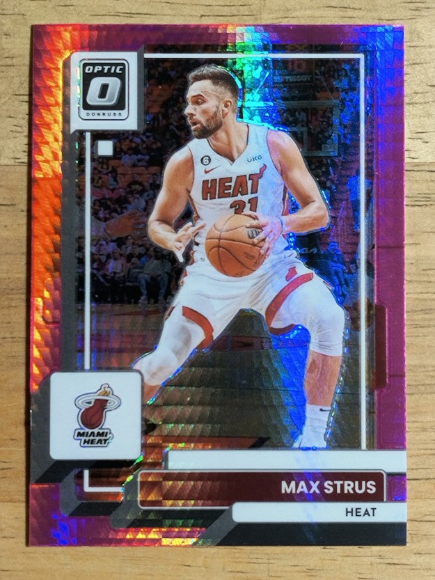 2022-23 Donruss Optic Hyper Pink #168 Max Strus