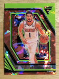 2022-23 Panini Flux Red Cracked Ice #143 Devin Booker