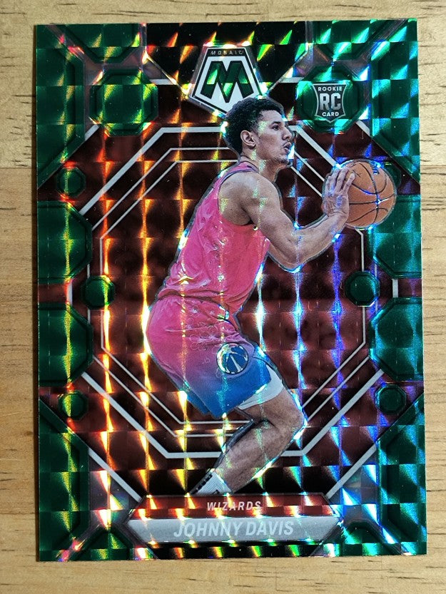 2022-23 Panini Mosaic Mosaic Green #243 Johnny Davis