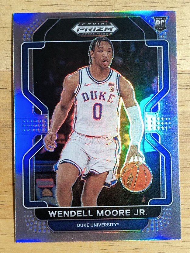 2022-23 Panini Prizm Draft Picks Prizms Silver #76 Wendell Moore Jr.