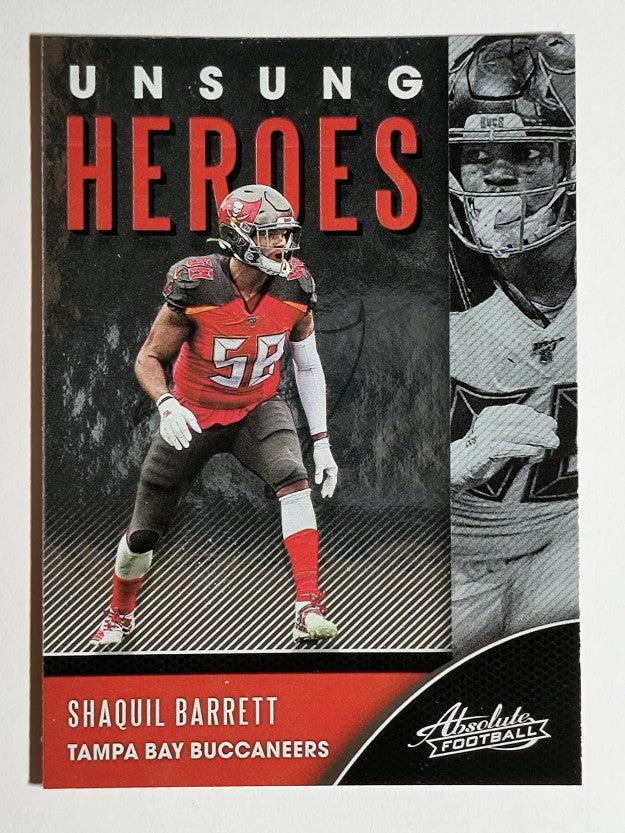 2020 Absolute Unsung Heroes #17 Shaquil Barrett