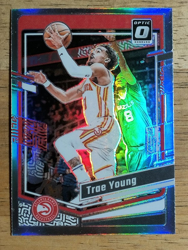 2023-24 Donruss Optic Holo #135 Trae Young
