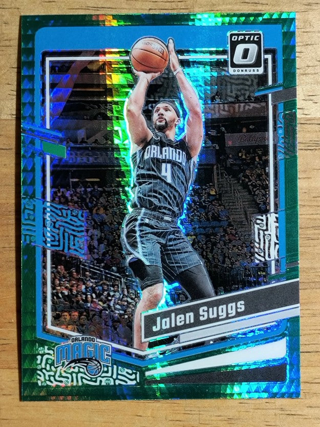 2023-24 Donruss Optic Hyper Green #172 Jalen Suggs