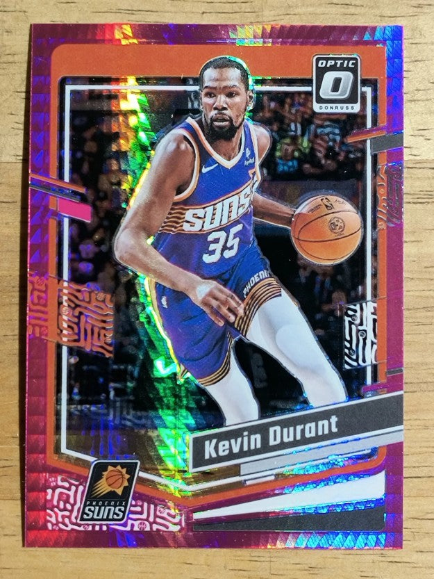 2023-24 Donruss Optic Hyper Pink #41 Kevin Durant