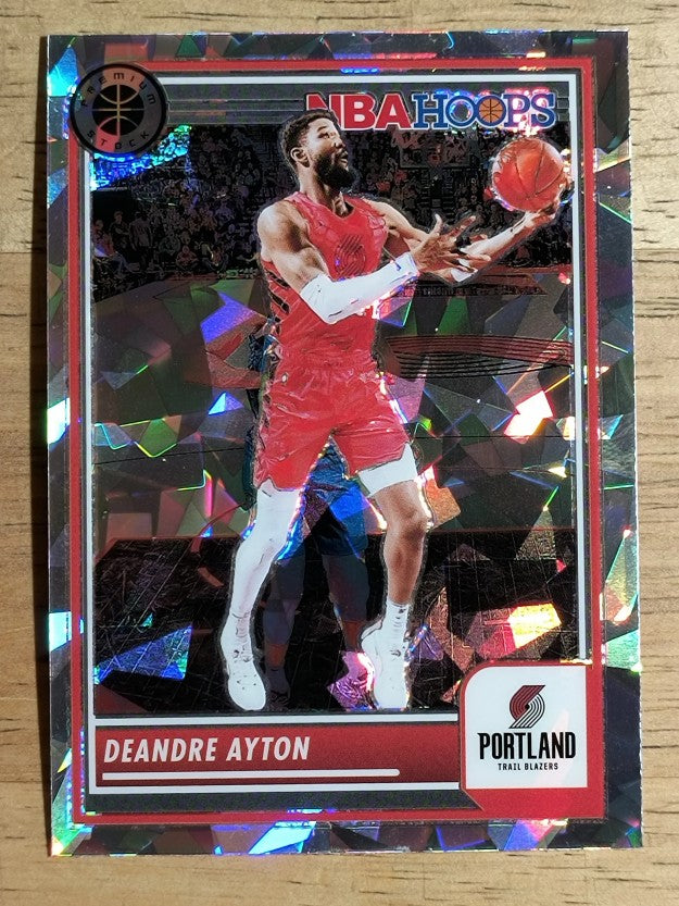 2023-24 Hoops Premium Stock Ice Prizm #11 Deandre Ayton