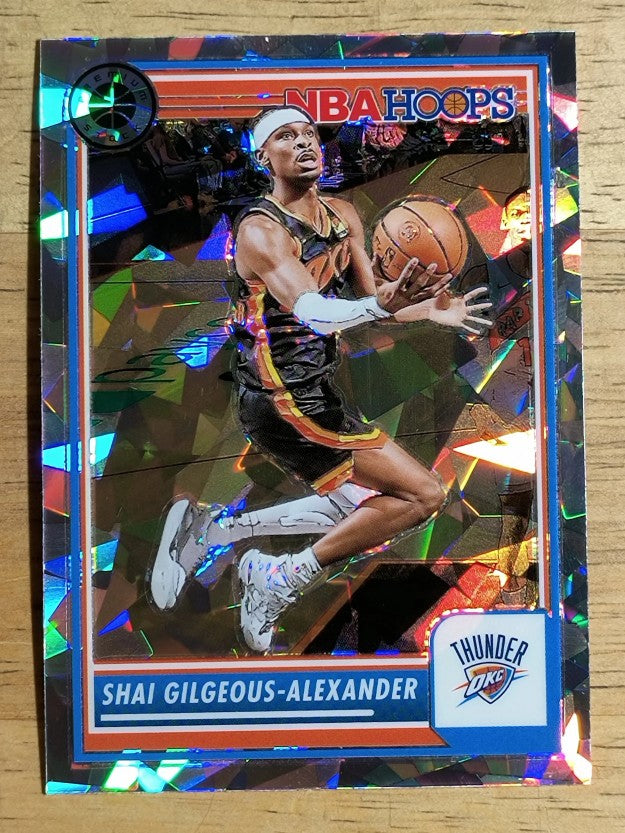 2023-24 Hoops Premium Stock Ice Prizm #147 Shai Gilgeous-Alexander