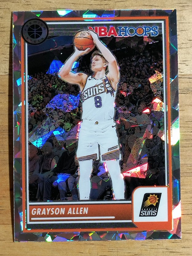 2023-24 Hoops Premium Stock Ice Prizm #190 Grayson Allen